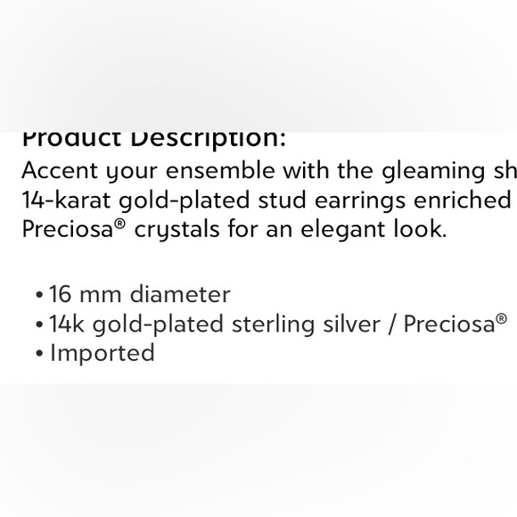 Pineapple Gold Plated Earrings - Picture 5 of 5